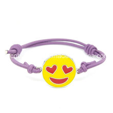 Оптовый браслет Emoji Charm Rope для детей