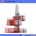 Double Cage Sc200/200 Galvanized Construction Elevator