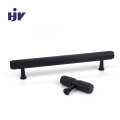 Matt black aluminium 96mm drawer pulls