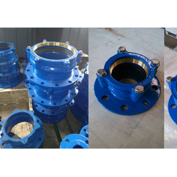 Ductile Iron Pipe Fittings Restraint Flange Adapter