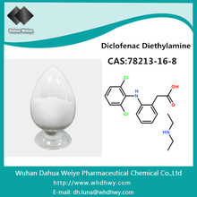 CAS: 24916-90-3 Polvos Corticosteroides de Alta Pureza Anti-Inflamación Diclofenac Dietilamina