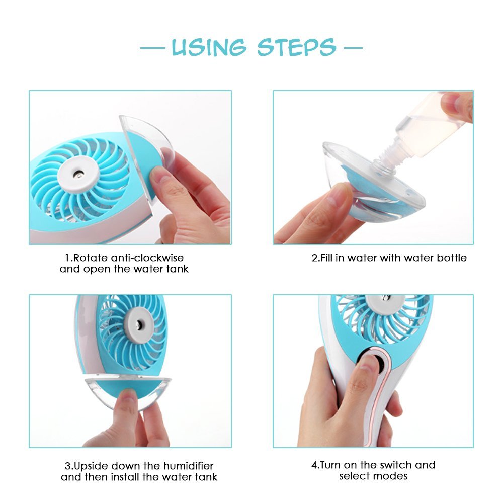 Mini mist fan