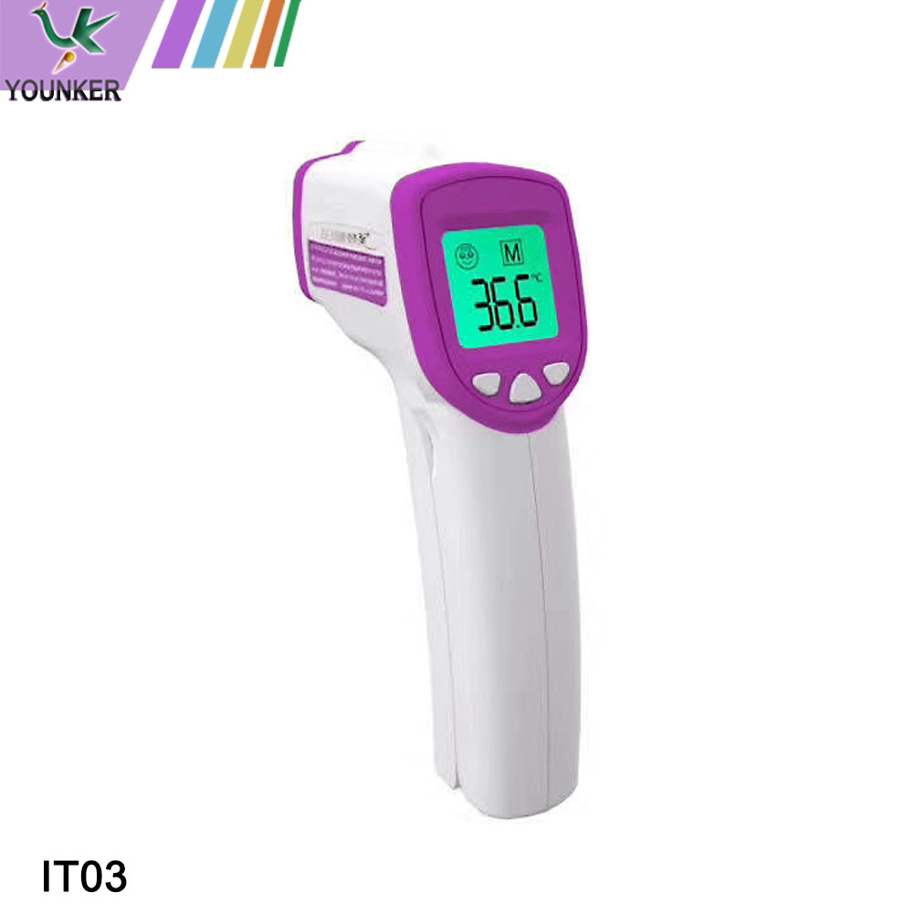 Led Display Body Forehead Thermometer