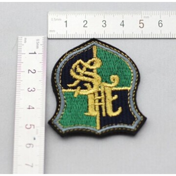 Haute qualité personnalisé Logo Patch tissé de gros tissu armée