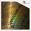 35 micron Bopp Hologram Tear Strip Tape with Personalized Logo