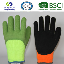 Guantes de seguridad de espuma de látex guantes de 3/4 de calor