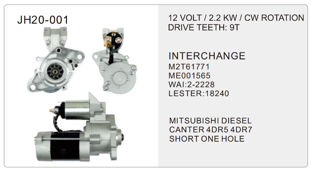 truck starter-JH20-001-X truck starter-JH20-001-X