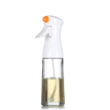 empty 200ml clear refillable clear spray mist glass Olive Oil sprayer spray bottle