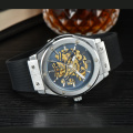 Fashionable Stylish Automatic Mechanical Silicone Watches