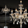 classical vintage crystal floor lamp