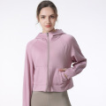 Outumn Winter Winter Sports Women&#39;s Loose Running Chaqueta