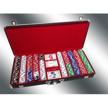 Deluxe Poker Chip Case/ Blk Large