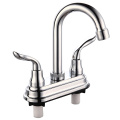 Chrome Plated Double Handle Basin ABS Faucet