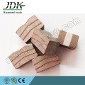 Jdk Sandwich Diamond Tool Blade Segment for USA Blue Stone Cutting