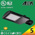 130lm/W LED Shoe Box Light / LED Parking Lot 300W 5 Years Warranty & Meanwell Driver