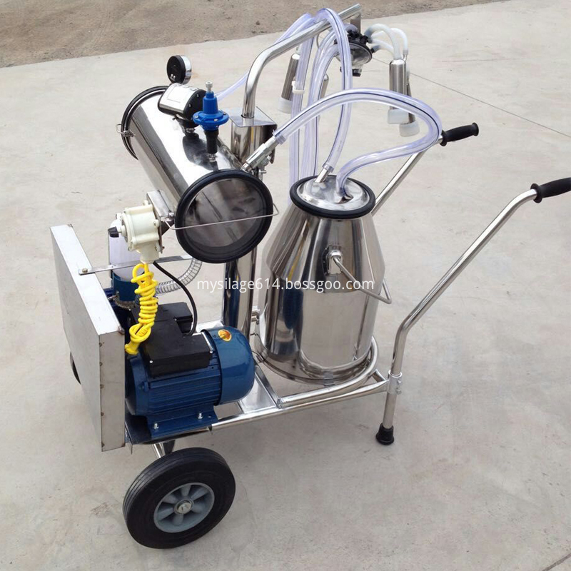 Stainless Steel Bucket Milking Machine