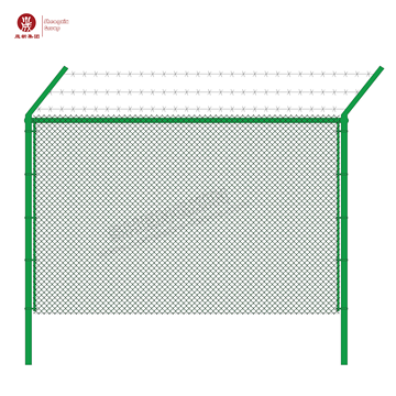 Hochwertiger PVC-beschichteter Maschendrahtzaun