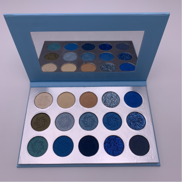 Newest pigment eyeshadow custom glitter eyeshadow palette