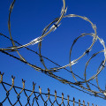 Galvanizada Concertina Razor Wire Prison Safety Cerca