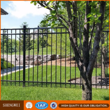 Decorative Residential Wrought Iron Fence and Gates