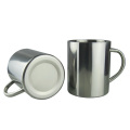 Mug inox 450ML avec poignée en acier inoxydable