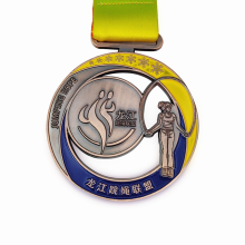 Personalized zinc alloy soft enamel medal bulk
