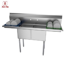 Commercial Two Compartment Utility Sink