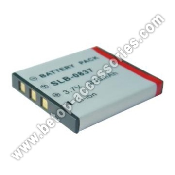 Appareil photo Samsung batterie SLB-0837