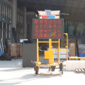 Solar road construction P10 portable led display