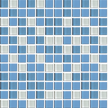 Mosaico de vidro quadrado de 330x330mm para piscina