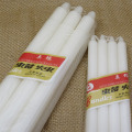 100% white stick household lighting candle