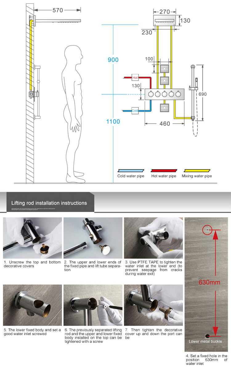 Bath Shower Mixer