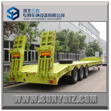 40t 50t 60t 3axles Low Bed Semi Trailer