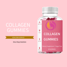 OEM/ODM personalizado de colágeno vegan Gummies Vitamina