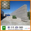 Galvanized gabion baskets