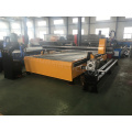 CNC plasma cutter with pipe cutting equipment