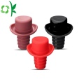 Personalized Silicone Screw Cap Bottle Stopper for Bar