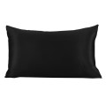 Standard Size Pillow Case White with Zipper Closure