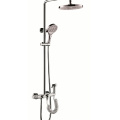 Waterfall hot and cold shower faucet set