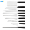 Professional 9piece Chefs Kitchen Knife Set in Case