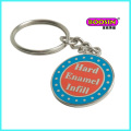 Promotionnel Vente en gros émaillé Sport Charms Métal Keychain