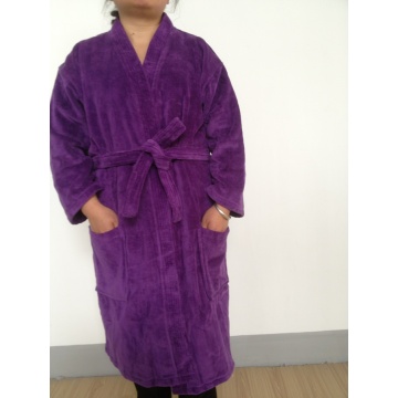 Erwachsener Velour Kimono Bademantel