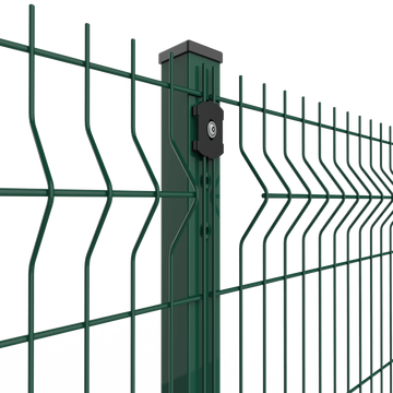 High quality powder coated garden 3d fence panel