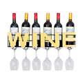 Wine Glasses Holder Storage Wall Mount Wine Rack