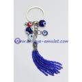 Handmade Multicolor Evil Eye Beads Keychain