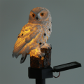 ​Resin Solar Owl lights