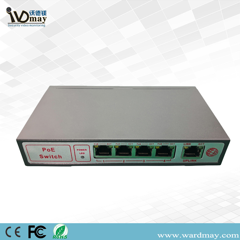 4chs CCTV POE switch