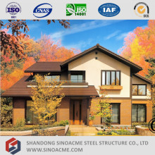 Casa prefabricada de estructura de acero ligero