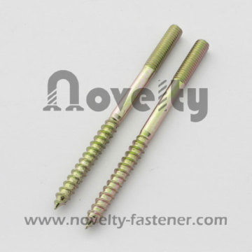 Wood Thread Double Screw