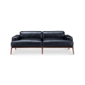 Marriot Leather Straight Sofa